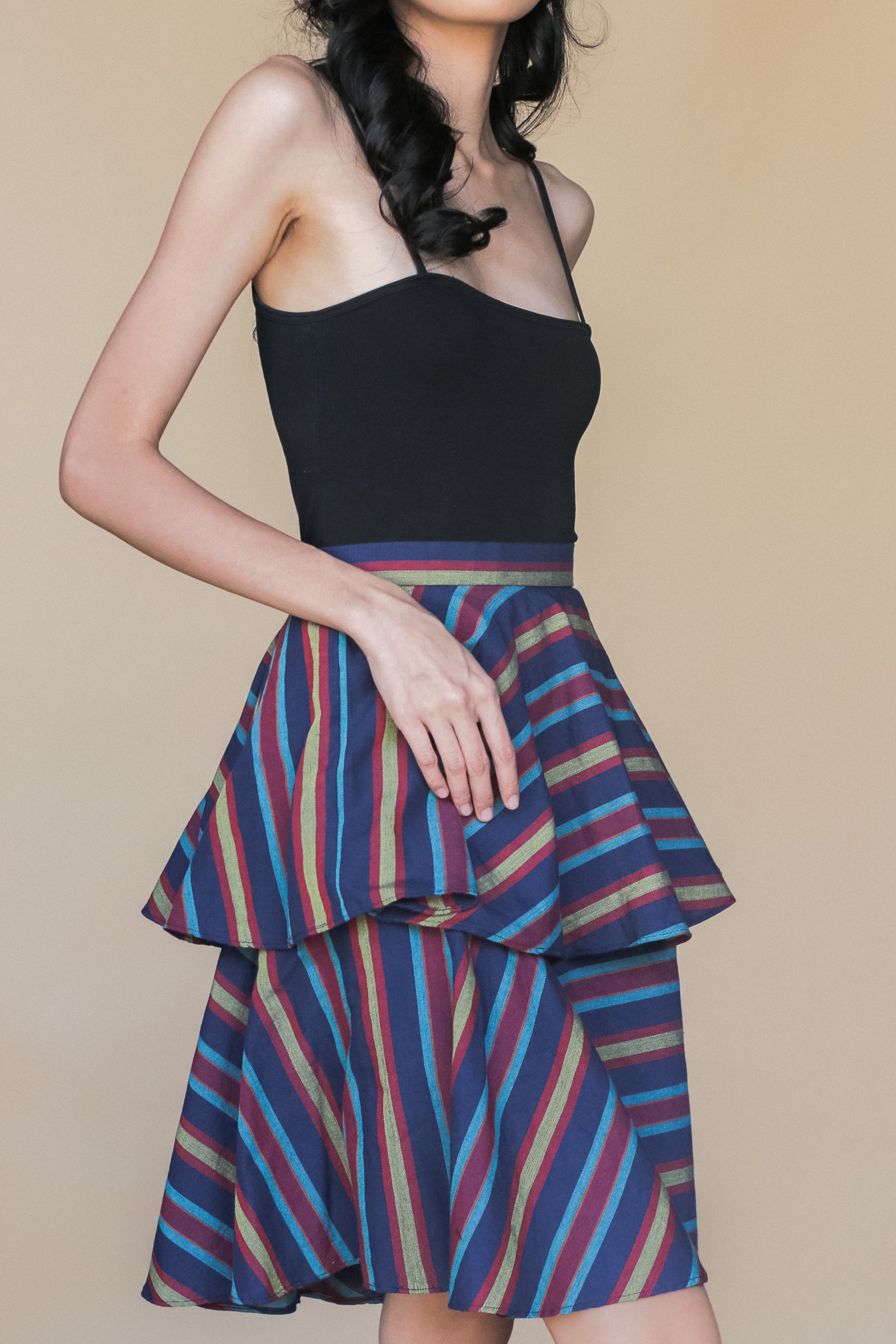 Rework Loro Skirt (w/ garter 2 layer)