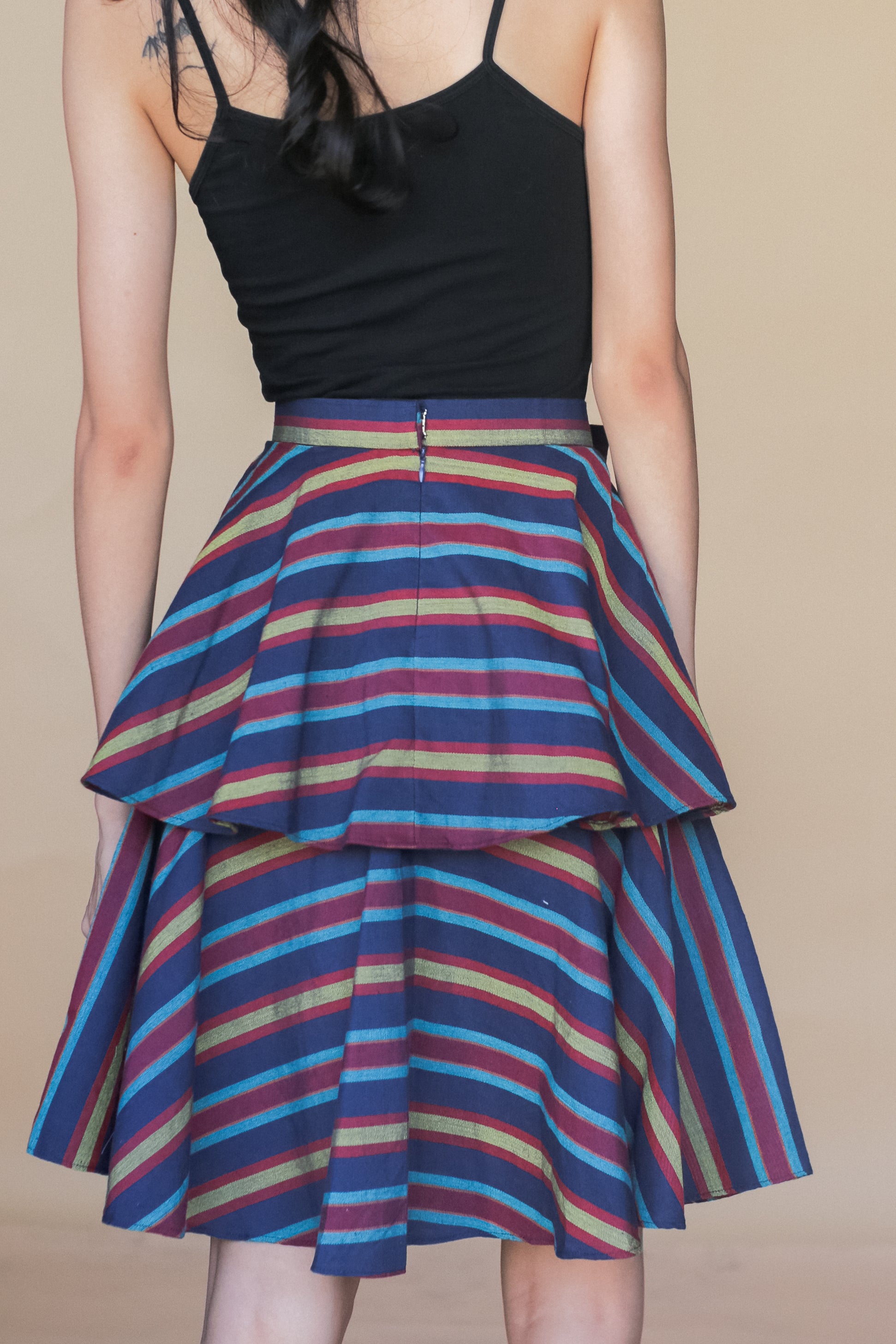 Rework Loro Skirt (w/ garter 2 layer)