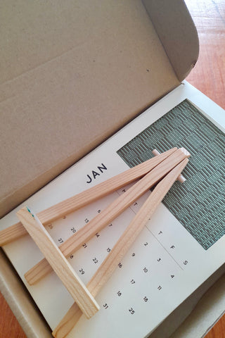 Weave Desk Calendar