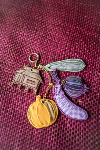 Bahay Kubo Bag Charm