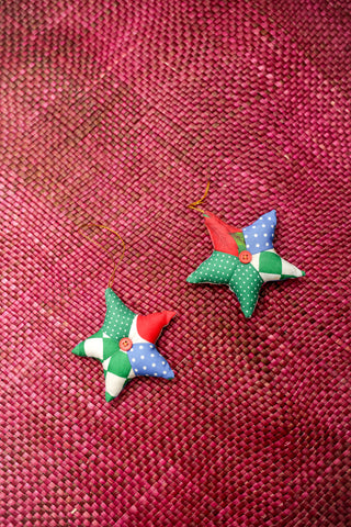 Patchwork Star Ornament