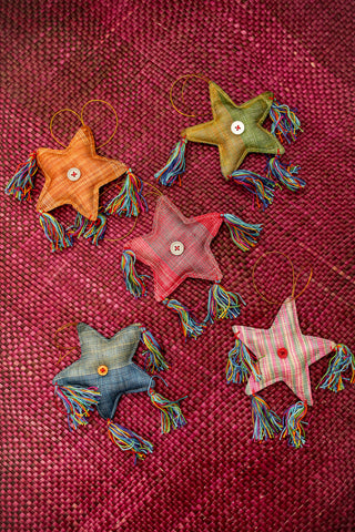 Abaca Parol Ornaments