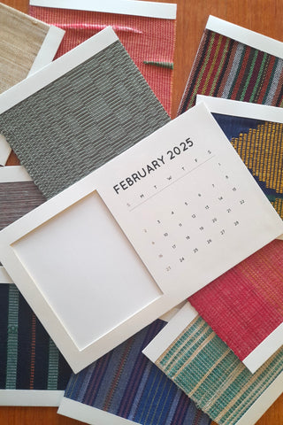 Weave Desk Calendar