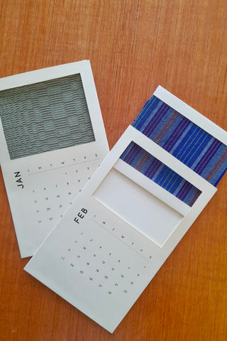 Weave Desk Calendar