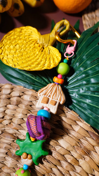 Tropik Pamaypay Bag Charm