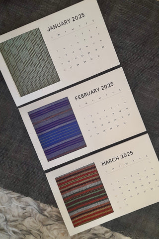 Weave Desk Calendar