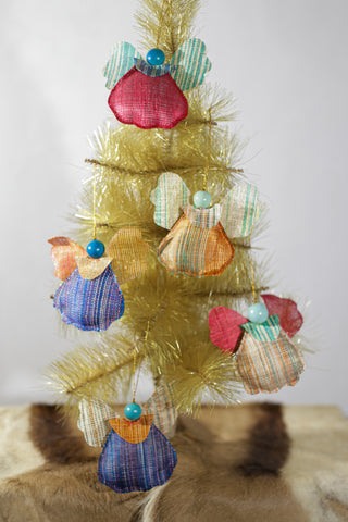 Abaca Angel Ornament