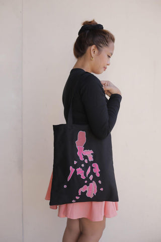 Philippine Map Tote Bag